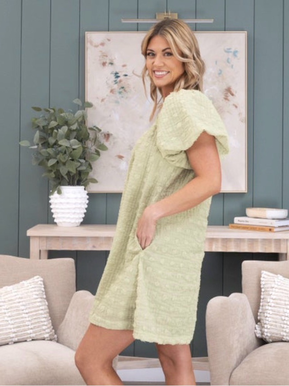 NEW Sage Green Dress
